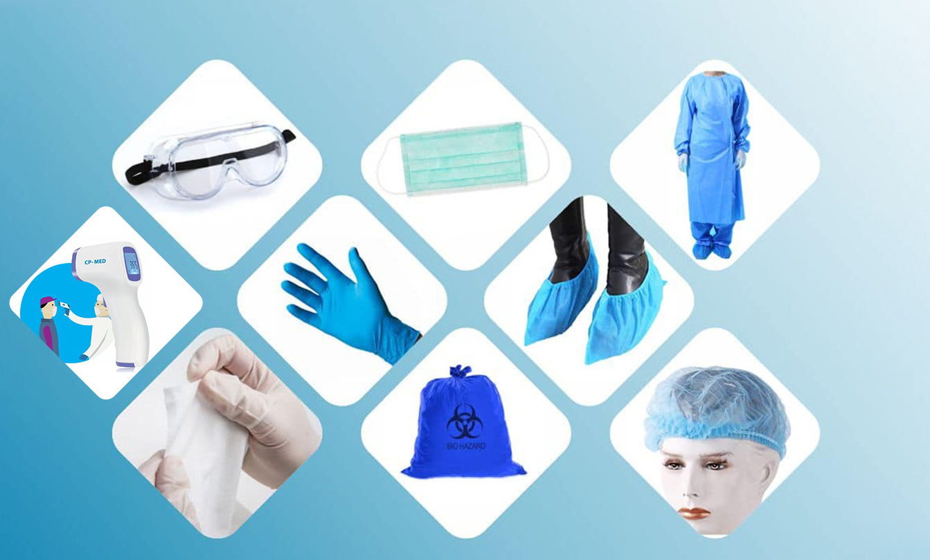 Covid Products (ppe kits, gloves, mask)